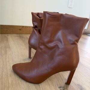 SARTO By Franco Sarto Cognac Heeled Boots